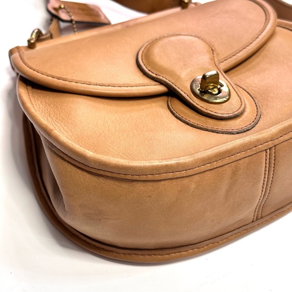 Vintage Coach Post Pouch - Camel - Picture 3 of 15